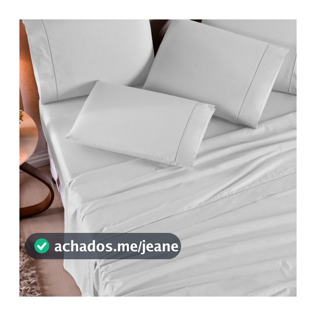 Jogo Lençol Queen 4 Peças 100% Algodão 400 Fios