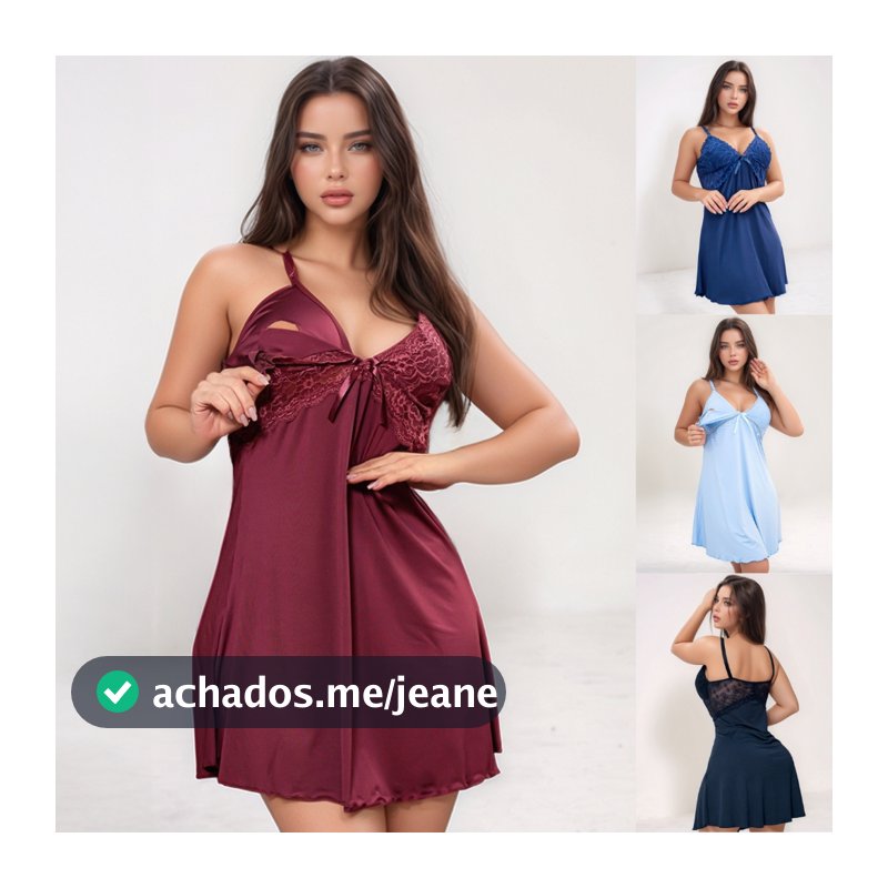 Camisola Amamentação Pós Parto Saída de Maternidade Abre Fácil Confortável Pijama Moda Luxo Promoção