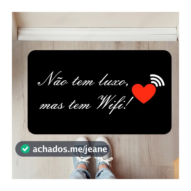 🔥 QUEIMA DE ESTOQUE – TAPETES DE ENTRADA ANTIDERRAPANTES 🔥- WI-FI