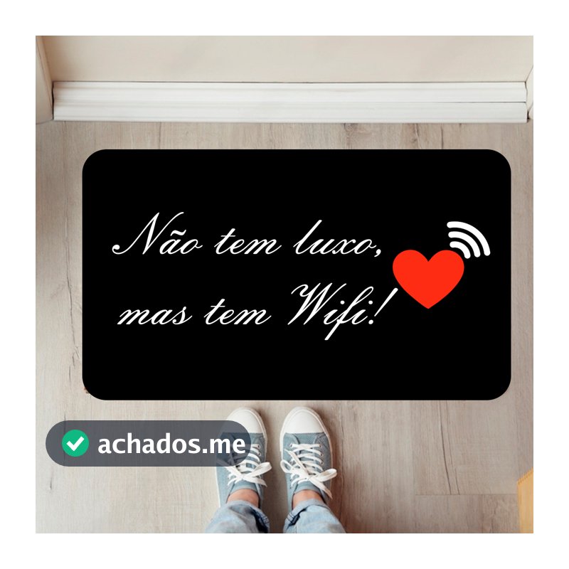 🔥 QUEIMA DE ESTOQUE – TAPETES DE ENTRADA ANTIDERRAPANTES 🔥- WI-FI