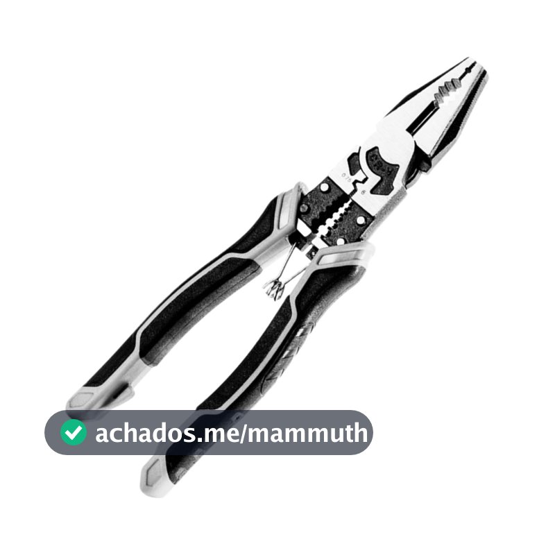 Alicate Universal Titanium Descascador Crimpador Ultra Forte