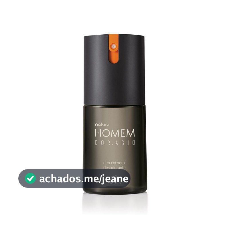 Desodorante Corporal Natura Homem Cor.agio 100ml
