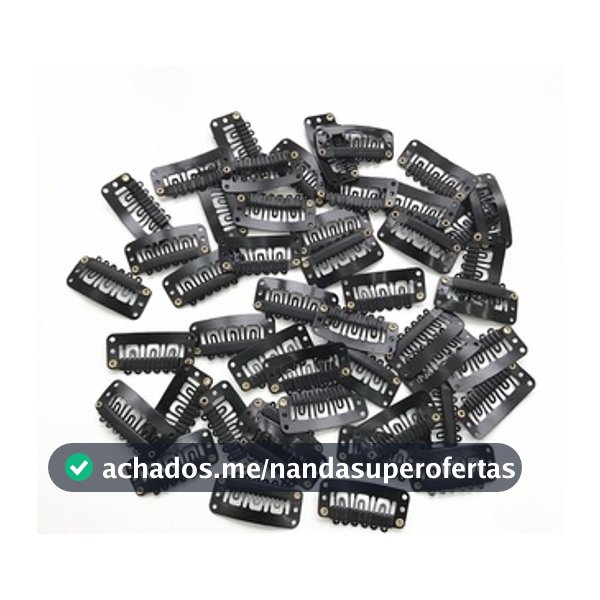 KIT Presilhas Tic Tac Para Aplicação em Extensão de Cabelo  E CONFECCAO DE Perucas