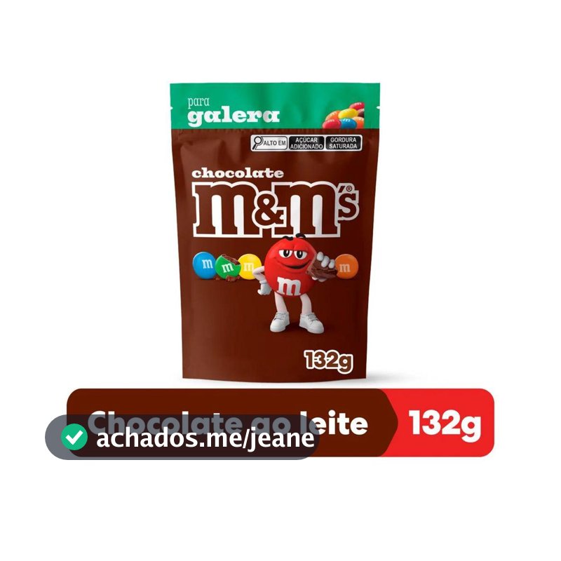 Chocolate M&M'S Ao Leite 132g (mms)