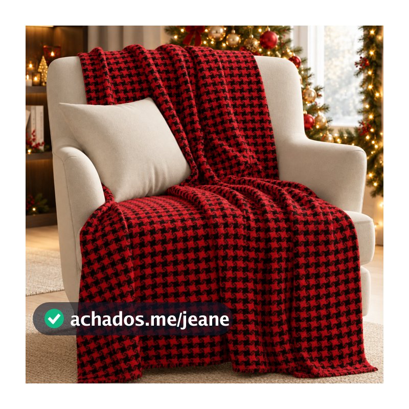 Manta Para Sofá Média Manta Estrela 240x180 cm Manta para Cama e Poltrona Decorativa