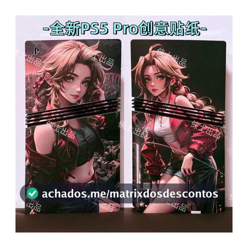 2026 Novo produto Heroes PS5 pro Adesivo de corpo inteiro ps5 pro Game Console Adesivo Filme Proteção Adesivo Alça Adesi