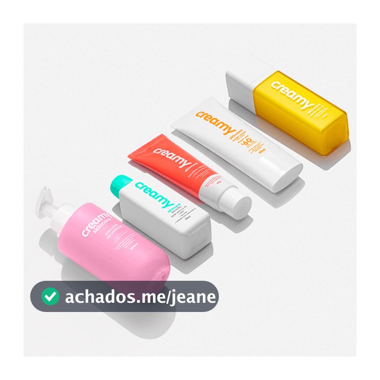 Rotina Antiacne para Pele Seca - Emulsão de Limpeza, Acido Salicilico, Calming Cream, Protetor FPS 60 e Ácido Lático