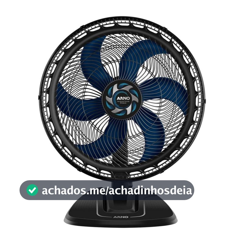 Ventilador 2 em 1 Mesa ou Parede Arno Turbo Force 40cm 220V