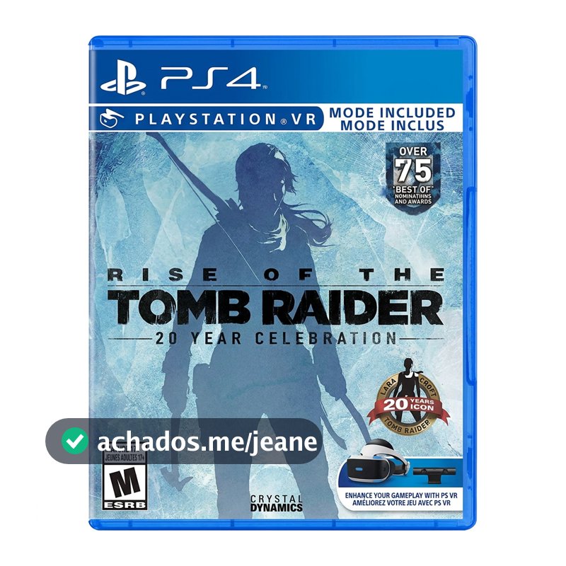 Rise Of The Tomb Raider PS4 Midia Fisica