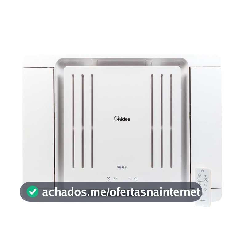 Ar Condicionado de Janela Midea 7.500 BTUs Frio Eletrônico Branco