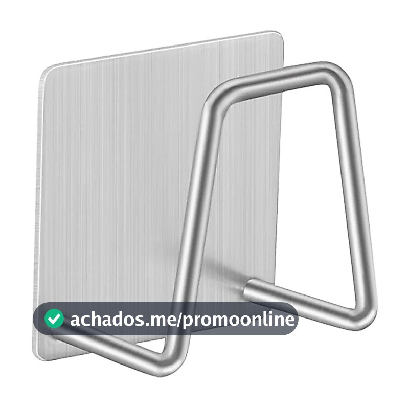 Kit 2 Aço inoxidável Suporte Porta Esponja para bucha de pia Prateleira de cozinha