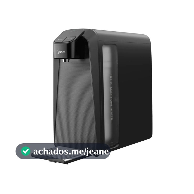 Purificador De Água Midea SlimPure Cinza Bivolt