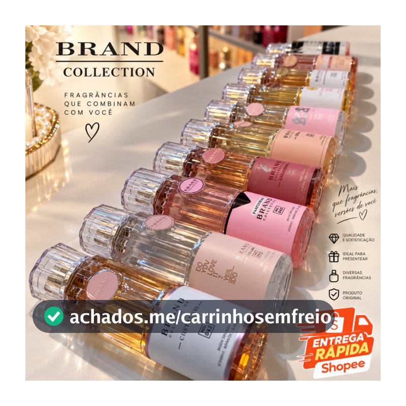 Brand Collection Body Splash 250 Ml Feminino e Mascilino