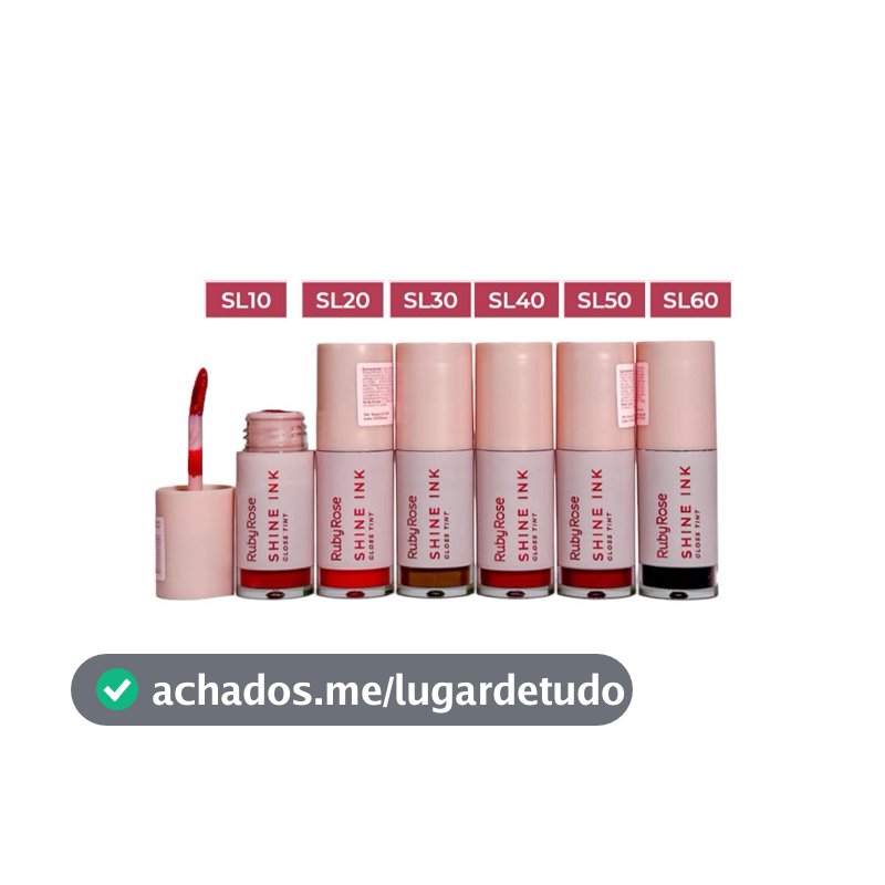 Gloss Tint Shine Ink - Ruby Rose