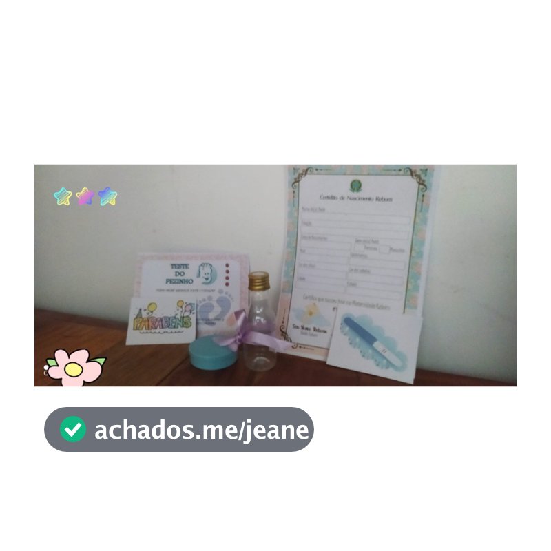 Kit enxoval para bebê reborn