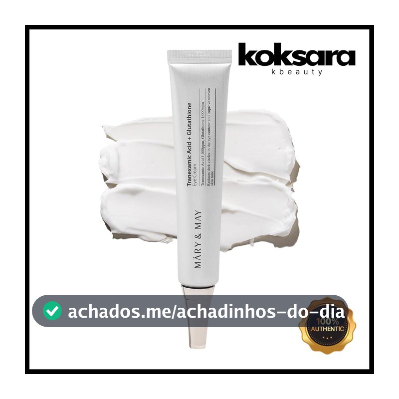 Mary & May Tranexamic Acid + Glutathione Eye Cream 12g, 30g