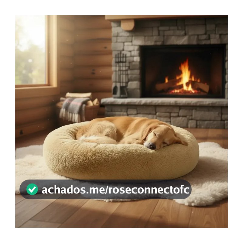 CAMA PET DONUT NUVEM PELUCIA REDONDA CAMINHA PELUCIADA NINHO CASINHA CASA COLCHONETE CÃO GATO TOCA