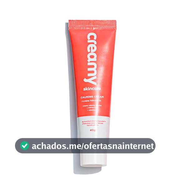 Gel Creme Hidratante Calmante Facial - Calming Cream - Creamy Skincare - 40g