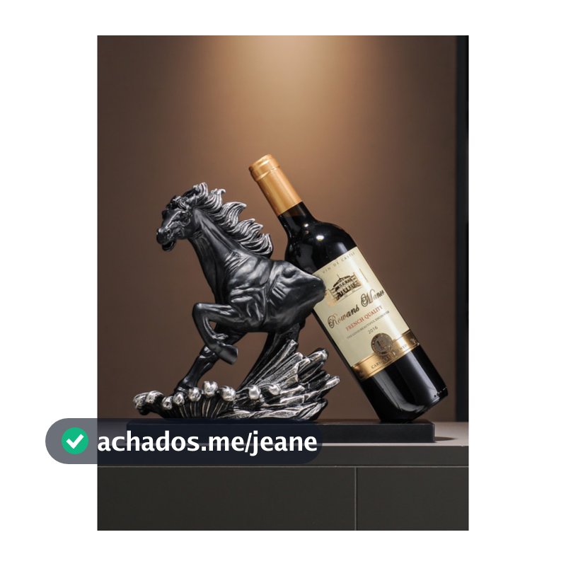 Cavalo para o sucesso vinho tinto Rack ornamentos luz luxo high-end high-end sala de estar TV gabinete Cabine de vinho