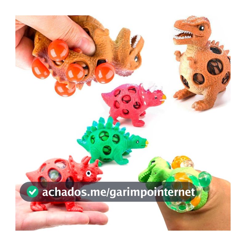 Squishy Ball Dinossauro Stress Ball Splash De Apertar Top Melhor Presente aniversarios