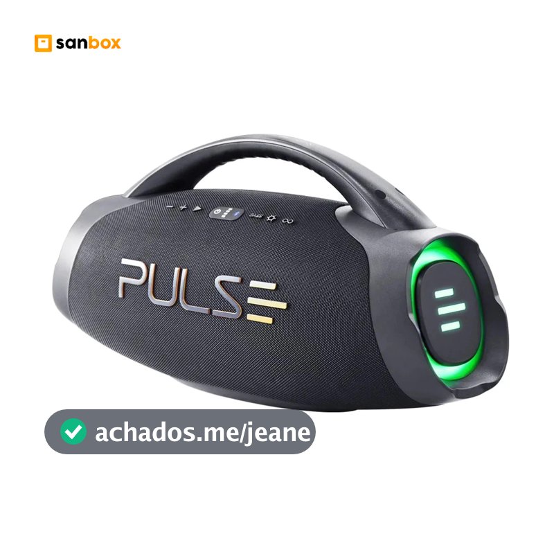 Caixa de Som Pulse X Boombox SP626 Bluetooth/Aux/Tws IPX6 - 220W