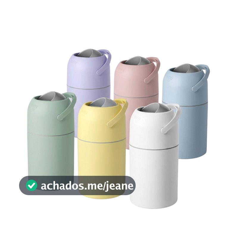 Lixeira Antiodor para quarto do Bebe, Banheiro, fraldas e Pet, lixeira Magica 3 em 1