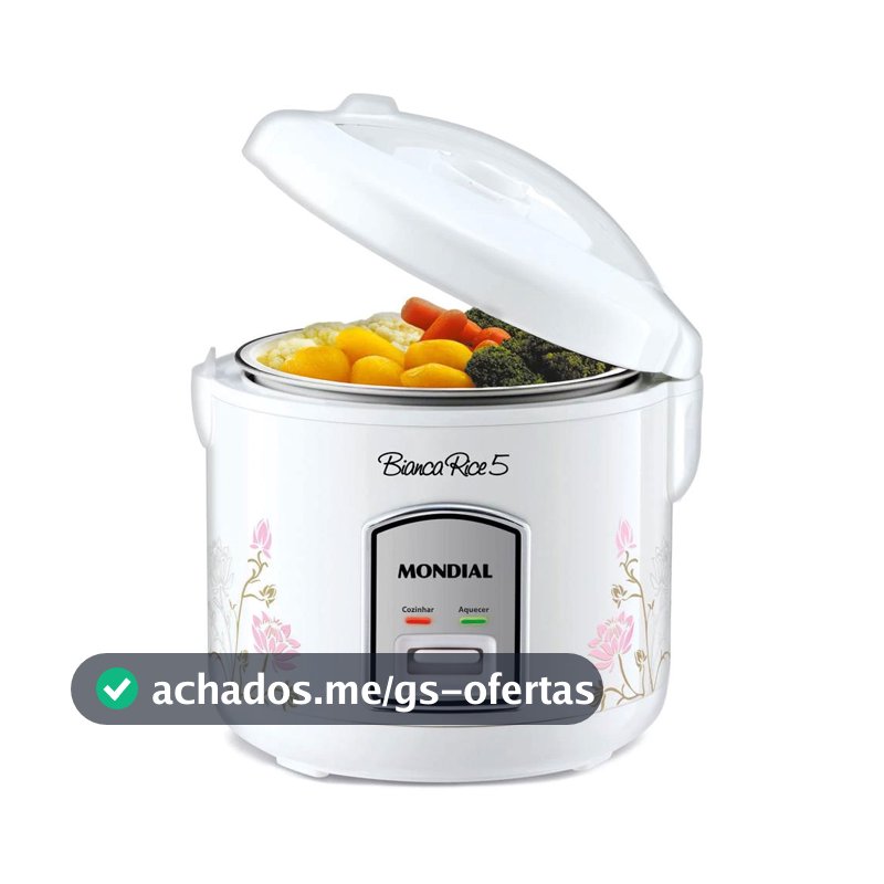 Panela Elétrica de Arroz Bianca Rice NPE-05 400W Mondial