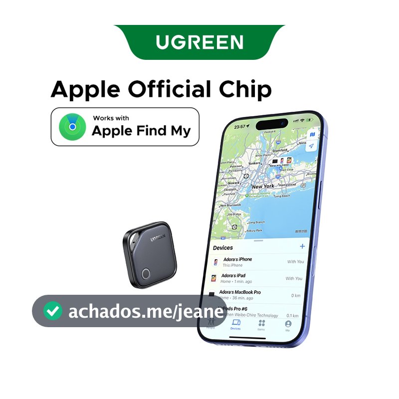 UGREEN Smart Tag Localizador Inteligente Anti Perda Bluetooth5.0 Airtag Rastreador Para iPhone/iPad/Mac