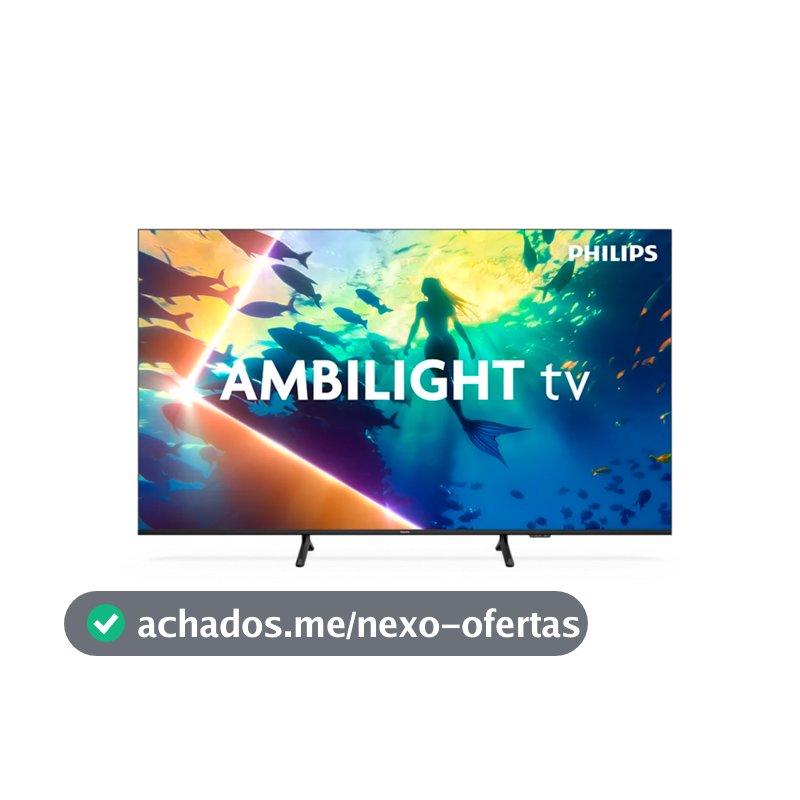Smart Tv 65" 4k Philips Ambilight Titan os 20w Hdr10+