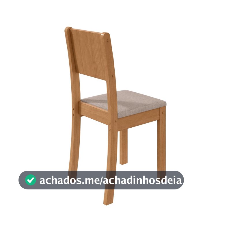 Conjunto Sala de Jantar com 4 Cadeiras Easy Line