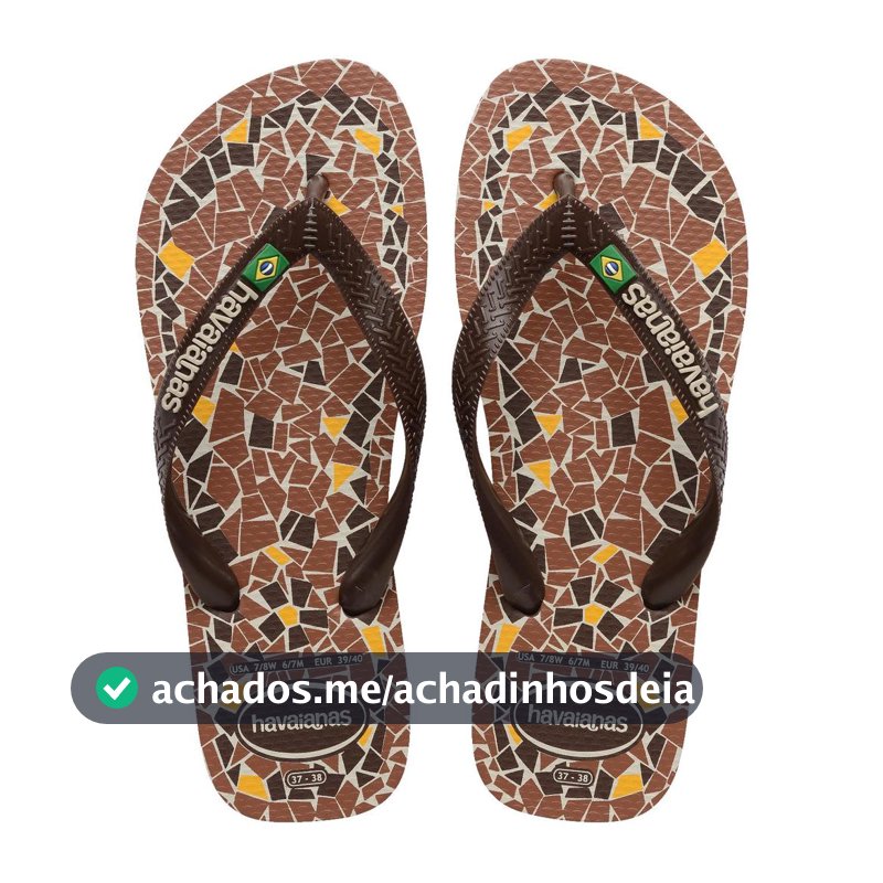 Chinelo Havaianas Top Caquinhos