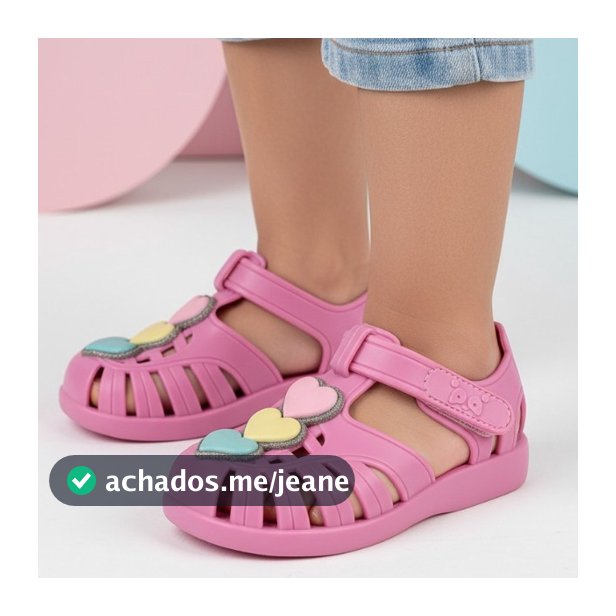 Sandália Infantil Menina Pandokinha Confortável Macia Leve Dia Das Crianças Antiderrapante Promoção