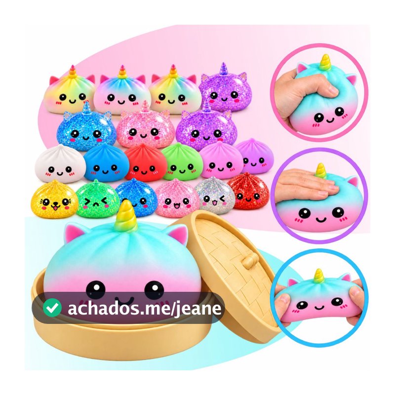 Squishy Brinquedo De Apertar Anti estresse  Fidget Toy Macio Vários Modelos