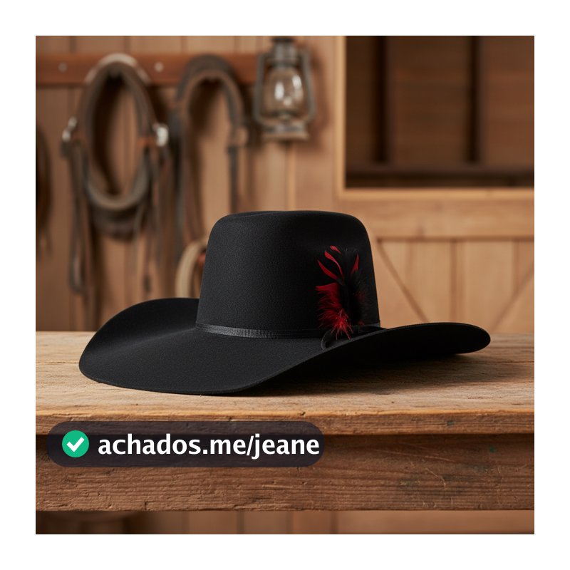 Chapéu Cavalgada Cowboy Biplay Pralana Vaqueiro Texas Top Boiadeiro Rodeio Barretos Com Pena Tx