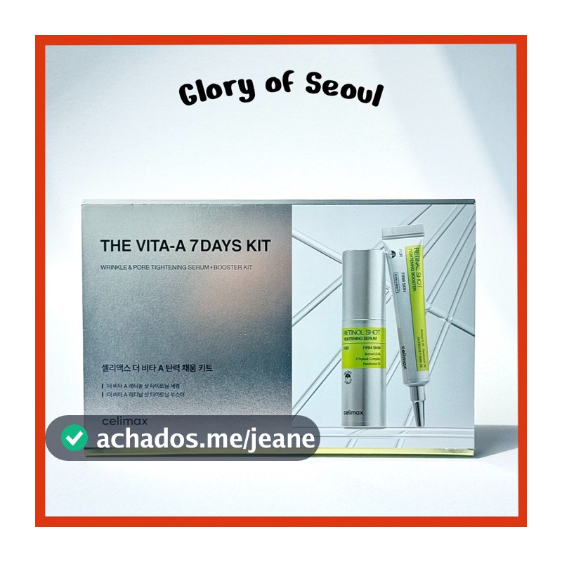 CELIMAX The Vita-A 7Days KIT (Wrinkle & Pore Tightening Serum + Booster Kit)