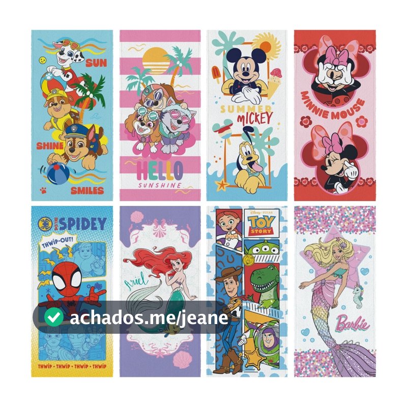 Toalha de Banho Infantil Felpuda Personagem Menino Menina 60 Cmx1,20 Mts Lepper