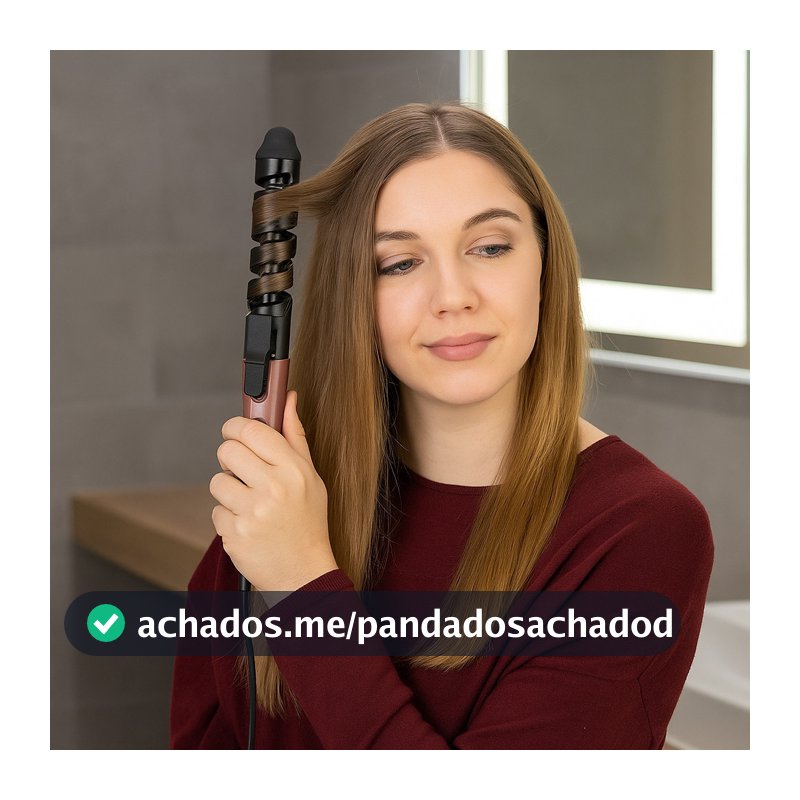 Babyliss Modelador Cachos Ondulador Cabelo Cacheador Ondas Defini Enrola Pontas Capilar Profissional