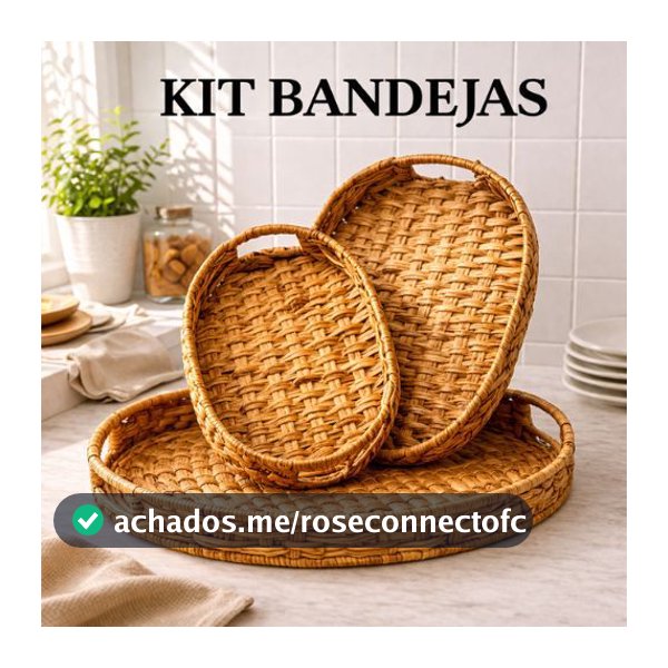 BANDEJA MULTIUSO OVAL SERVIR CAFÉ DA MANHÃ VIME PVC