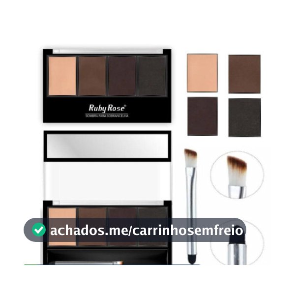 KITS/Trio Sombra Para Sobrancelhas Ruby Rose HB9354