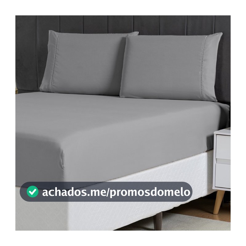 Jogo De Lençol 400 Fios Micropercal 3 Peças Cama Casal Queen King Solteiro Elástico Toque Macio