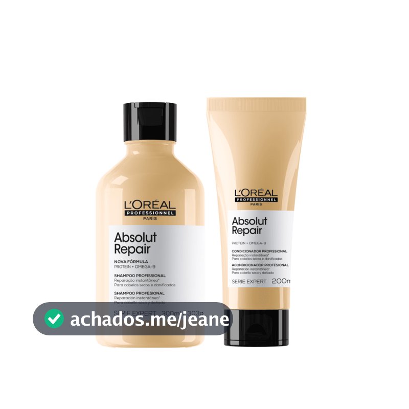 Kit Absolut Repair Shampoo e Condicionador Loréal