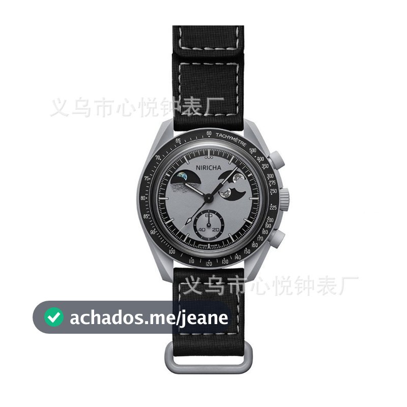 Novos Relógios Masculinos De Luxo Relógio De Pulso De Quartzo Para Homens Safira AR Revestido Cristal Lona VK68 Velocida