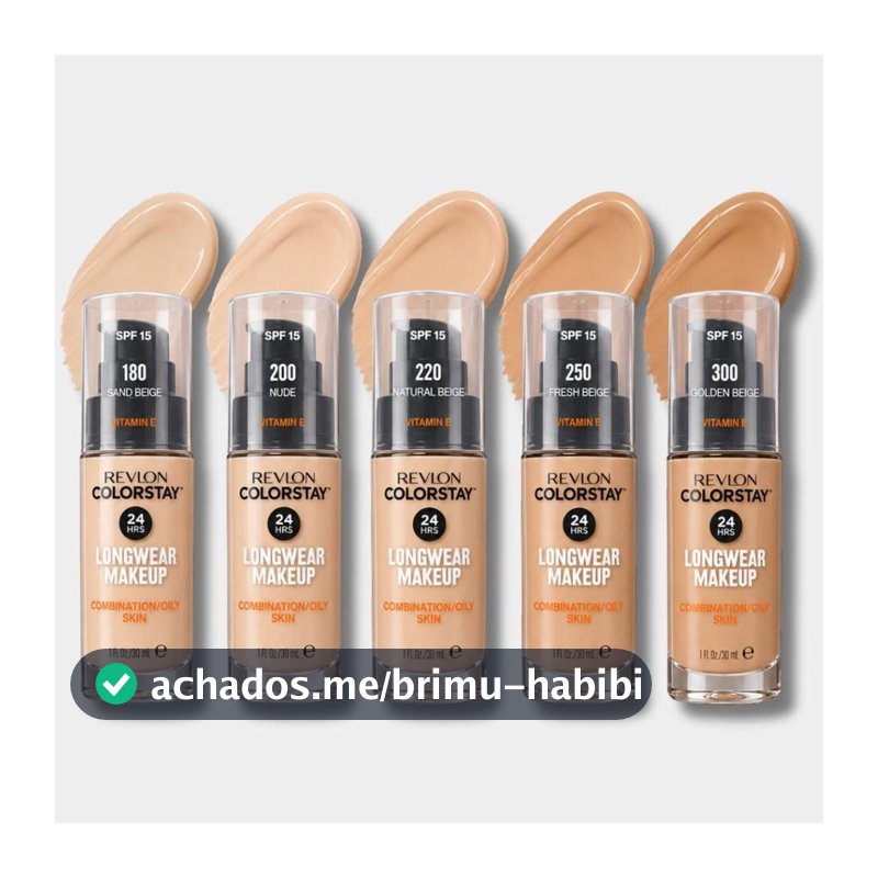 Base Líquida Revlon Colorstay Longa Duração 30ml Original