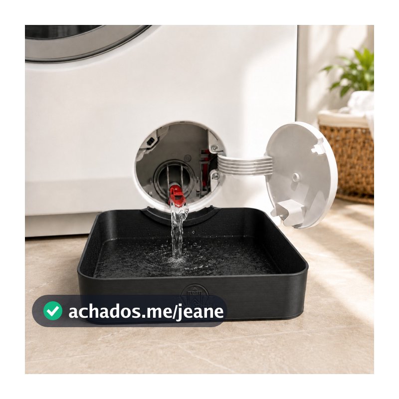 Suporte para Limpeza do Filtro da Lava e Seca Coletor de Água