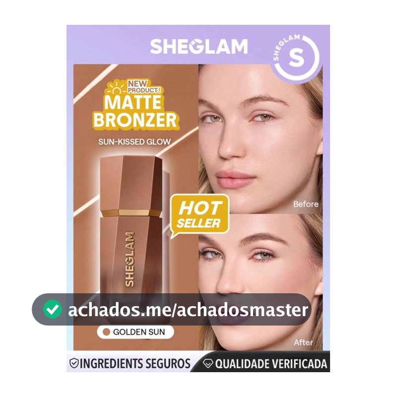 Contorno e Bronzer Líquido Matte Sheglam