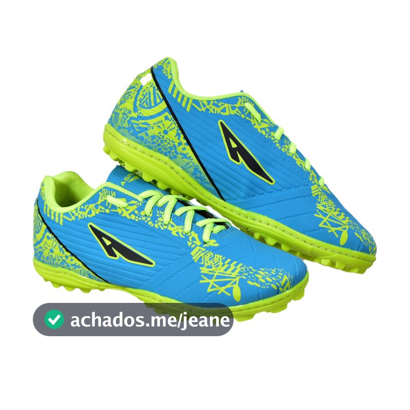 Tênis Chuteira Society Masculina Adulto Campo Sintético Aspark