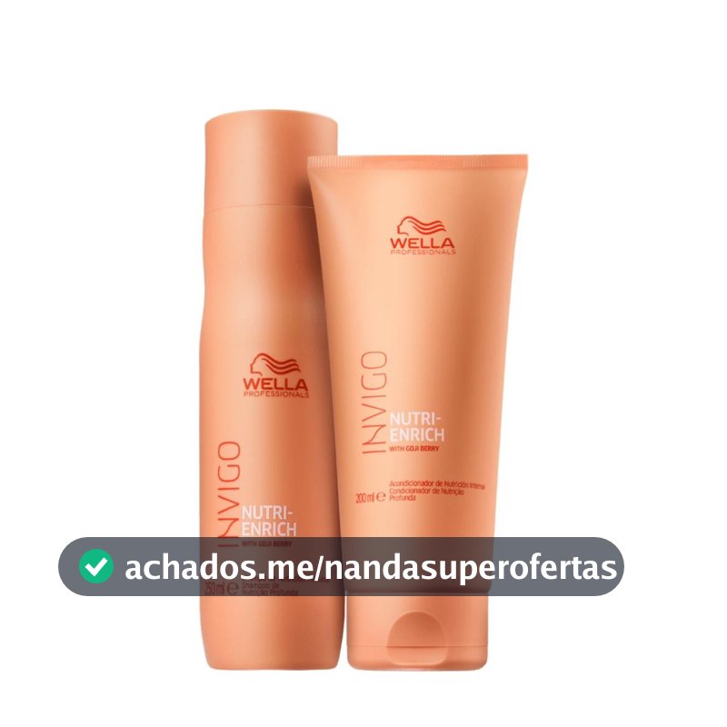 Kit Wella Invigo Nutri Enrich (2 Produtos Pequenos)