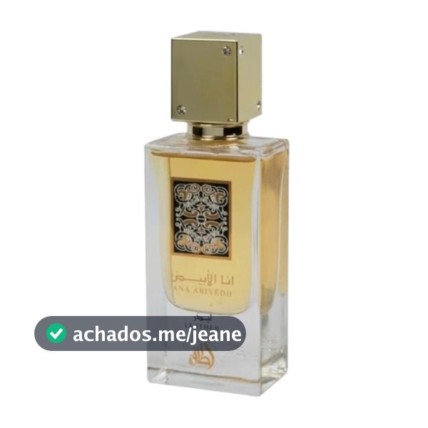Perfume Ana Abiyedh Leather Eau de Parfum Unissex 60ml Original
