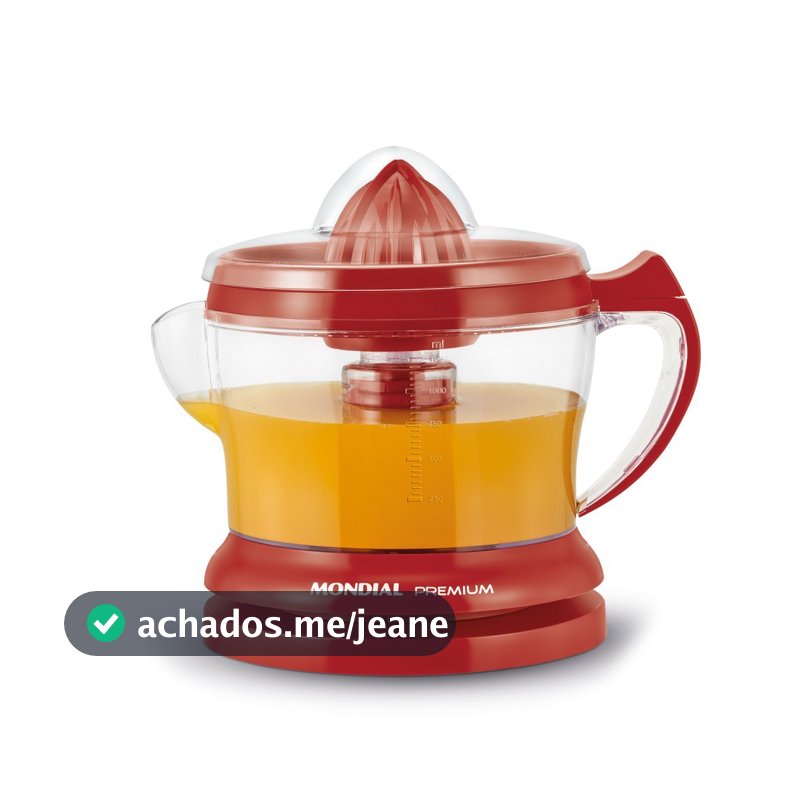 Espremedor de frutas 30 watts com cone extra Premium E-23 - Mondial