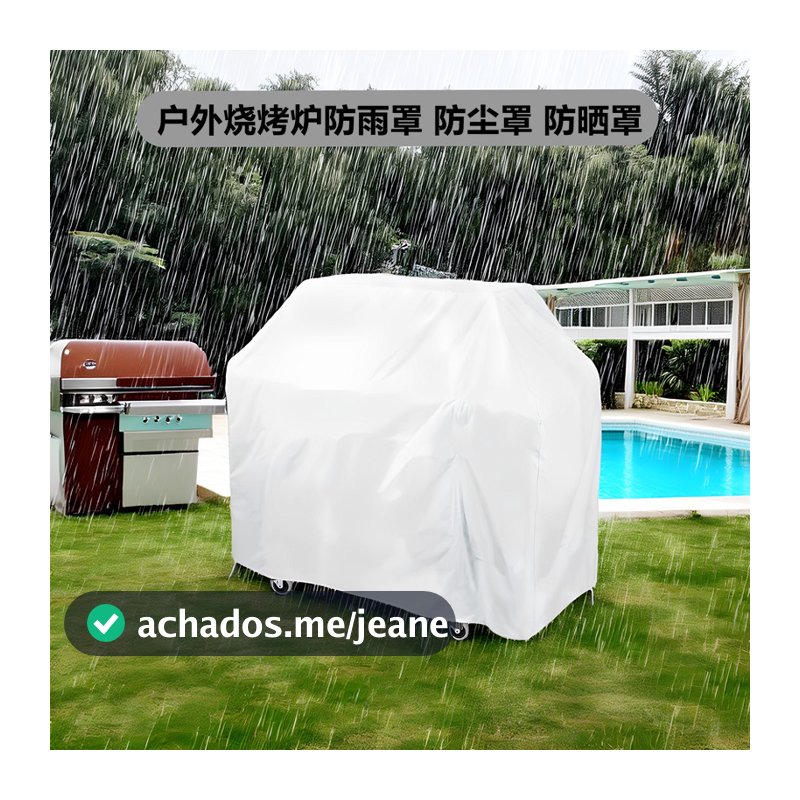 Churrasqueira ao ar livre capa de chuva churrasco carro capa poeira à prova dwaterproof água protetor solar capa proteto